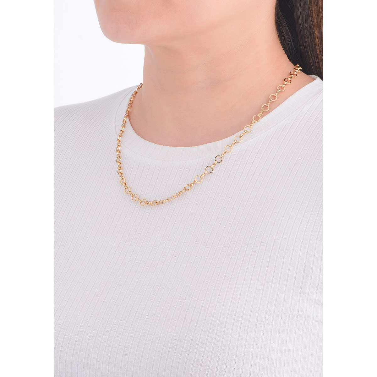 42 CM + 10 EXT GOLD PLATED CHAIN