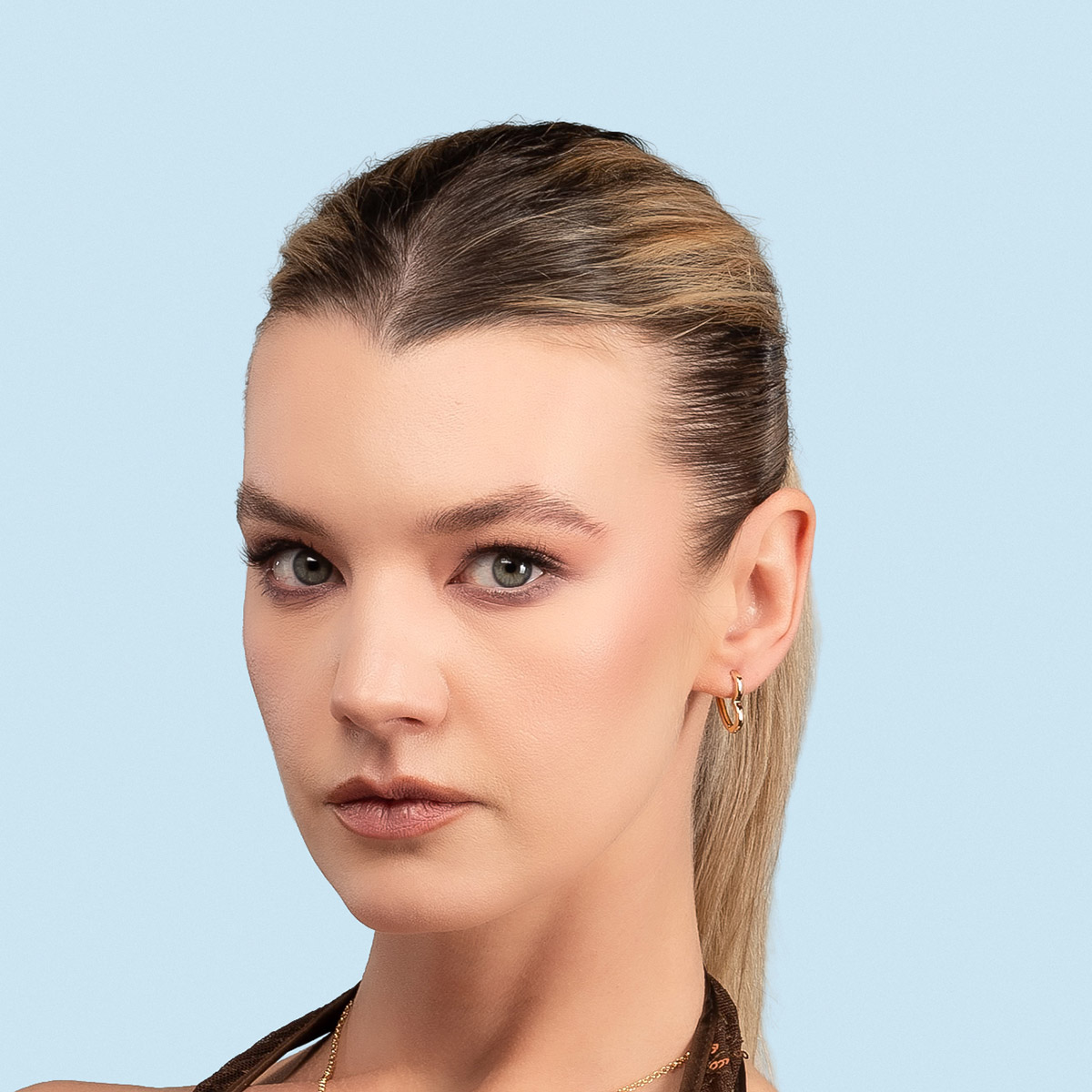 Arracadas en forma de corazón
